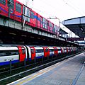 Trains in canning town
