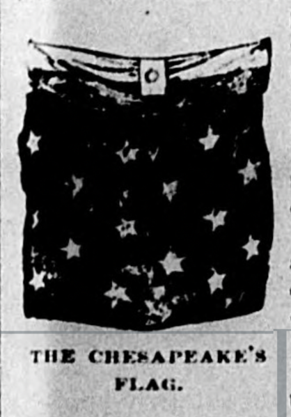 U.S.S. Chesapeake Flag