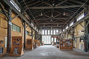 Vermont Granite Museum interior, Barre Vermont