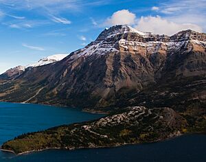 Vimy Peak taken from Bear Hump