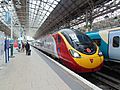 Virgin Train at Manchester Piccadilly