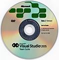 Visual Studio 2005 Beta 2 Team Suite DVD