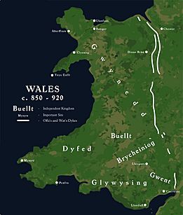 Wales between 850 and 920