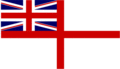 White Ensign of HMS Cyane