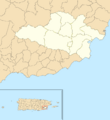 Yabucoa, Puerto Rico locator map