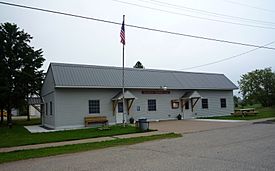 Waucedah Township Hall in Loretto