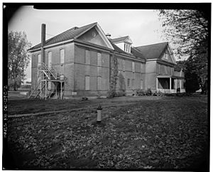 5495 Chugath Street McBride Hall - view from southeast - Chemawa Indian School - Salem Oregon
