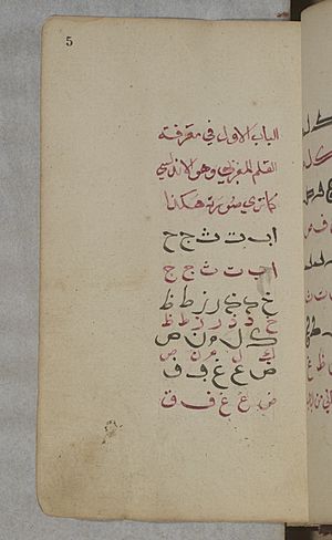 5r شوق المستهام نسخة عثمانية BNF arabe 6805