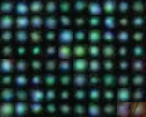 80 Green Pea galaxies