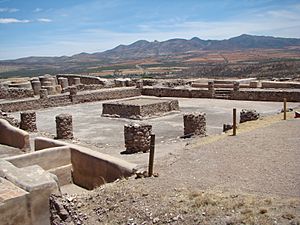 Altavista archaeological site in Chalchihuites