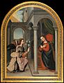 Annunciation painted by Plautilla Nelli