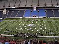 Avon High School Marching Black and Gold at the RCA Dome