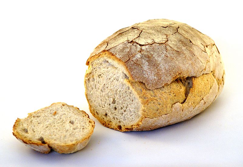Basler Brot white background