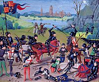 Battle of Agincourt, St. Alban's Chronicle by Thomas Walsingham