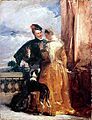 Bonington Amy Robsart and the Earl of Leicester