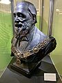 Bust of Augustus Charles Gregory sculpted by Oscar Fristrom in 1905