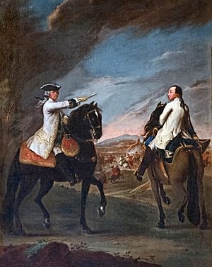 Ca' Rezzonico -Ritratto di William Graham duca di Montrose e del suo aiutante Giovanni Moser de Filsek 1755 - Pietro Longhi