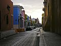 CampecheStreetColoredHouses