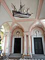 Caravel suspended from ceiling at Vizcaya IMG 20190917 160349481