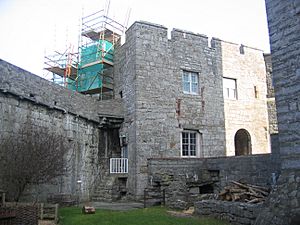 Castle Rushen babican