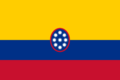Civil ensign of United States of Colombia