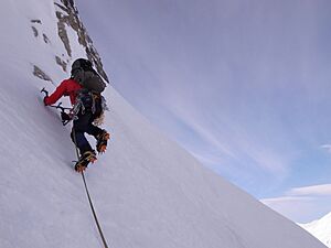 Climbing in Alaska