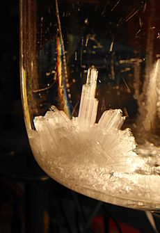 Crystals ammonium sulfate