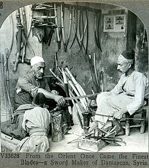 Damascus bladesmith