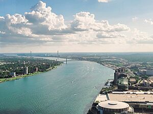 Detroit Skyline view