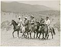 Drovers, Roseneath sheep station, Tenterfield, 1942 - unknown photographer for Walkabout magazine (5038009366)