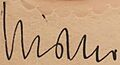 Faschist Rassengesetze 17 Nov 1938 (cropped) - Signature of Galeazzo Ciano