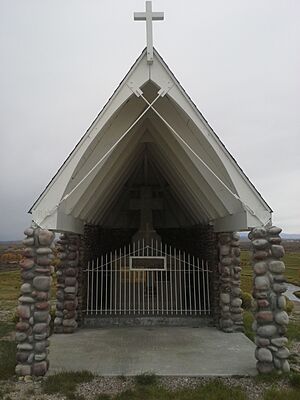 Father DeSmet Monument - Daniel, WY