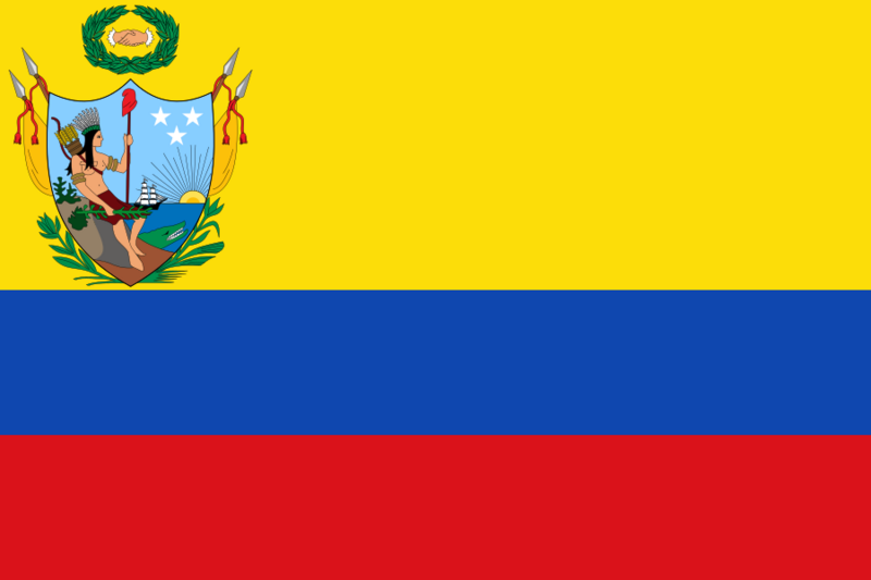 Flag of Gran Colombia (1819–1820)