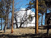 Flagstaff-Lowell Observatory-1894-The Clark Telescope Dome on Mars Hill
