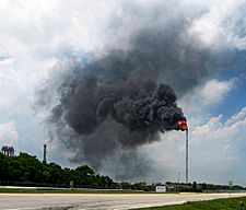 Flare, Bayport Industrial District, Harris County, Texas