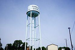 Water tower in Gates
