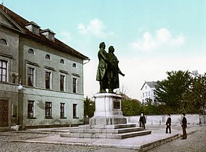 Goethe Schiller Weimar 1900
