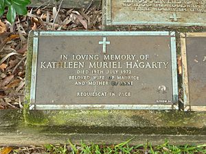 Grave of Kathleen Muriel Butler Macquarie Park Cemetery Sydney Australia 5