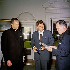 Hesburgh and Kennedy