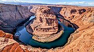 Horseshoe Bend, Arizona, USA.
