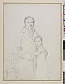 Ingres - Portrait of Charles Hayard and his daughter Marguerite, 1815, 1968,0210.19