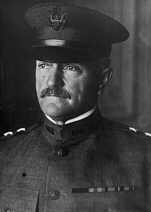 John Pershing, Bain bw photo as major general, 1917