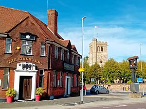 Kings Arms and All Saints' Church.jpg