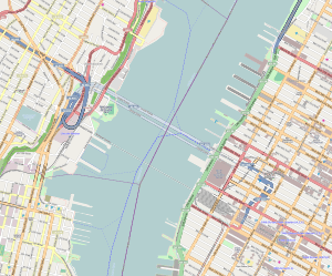 Lincoln Tunnel-New York-Streetmap
