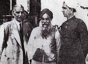 M.A. Jinnah, Master Tara Singh, and Khizar Hayat Tiwana