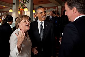 Merkel Obama Cameron G8 2011