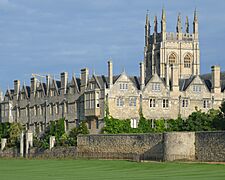 Merton College Tower, Oxford, July 25, 2023
