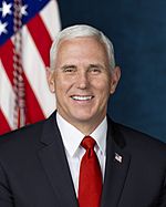 Mike Pence official Vice Presidential portrait
