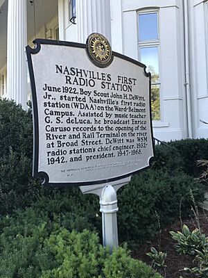 Nashville's First Radio Station