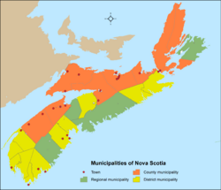 Nova Scotia municipalities